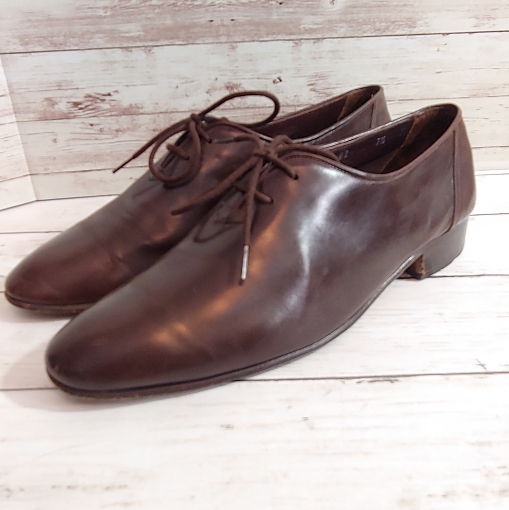 Christian Dior Brown leather oxfords - Picture 13 of 15